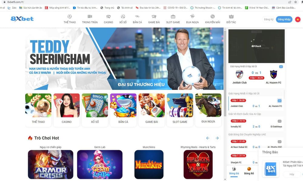 8xbet nền tảng cá cược uy tín được hàng triệu người chơi tin chọn